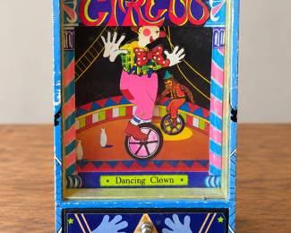 70s Koji Murai Dancing Clown Music Box Send in The Clowns Stephen Sondheim