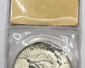 1924 - Peace Silver Dollar