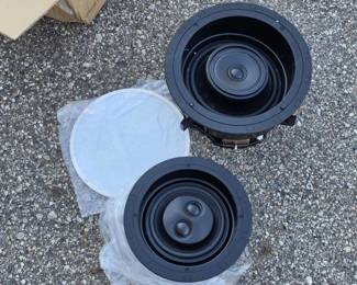 Pair of Sonance VP82R In-Ceiling Speakers