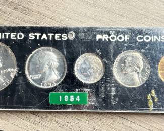 1954 - 5 Coin Proof Set