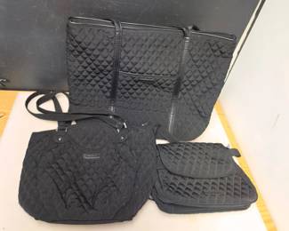 3 Black Vera Bradley Bags