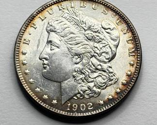 1902 - Morgan Silver Dollar