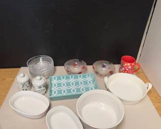 Small Mix of Household Dishes