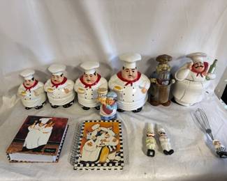 Small Collection of Italian Restaurant Themed Kitchen Decorations Lot 2 of 2