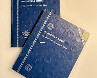 2 Roosevelt Dime Collections - Starting 1946 - Silver and Clad Dimes - 116 Total