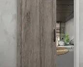 Like New Colonial Elegance Barn Door Bypass Kit