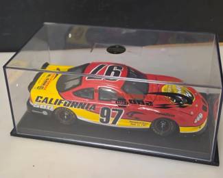 Inaugural California 500 Race Car Model in Small Case