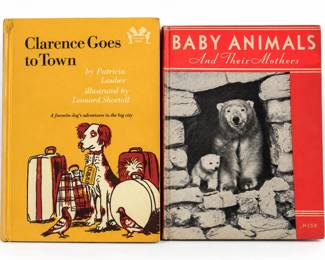 "Clarence Goes to Town" (1967) and "Baby Animals And Their Mothers" (1935) - Potterville