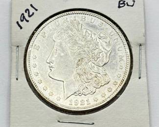 BU 1921 - Morgan Silver Dollar