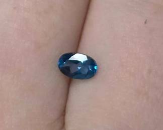 Faceted London Blue Topaz - 0.57ct