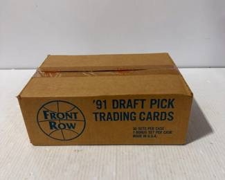 Sealed 1991 Front Row Draft Pick Basketball Trading Cards Factory Case 30 Sets – Estate Sales Warehouse (GR)