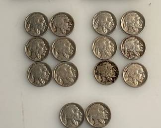 Lot of 20 Buffalo Nickels - Legible Dates