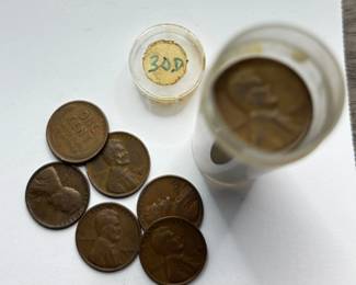 1930 D - Full Date Roll - Lincoln Wheat Cents