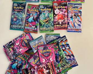 HUGE LOT of 50 Unopened Packages of Pokemon Cards - Includes Mega Packs