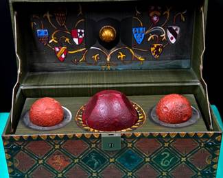 2016 Harry Potter Collectible Quidditch Set in Trunk Display Box (Poster Not Included)