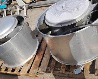 Pair of Fan Roof Exhausts