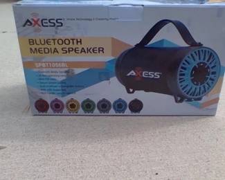 Axess Bluetooth Media Speaker - Estate Sales Warehouse (GR)