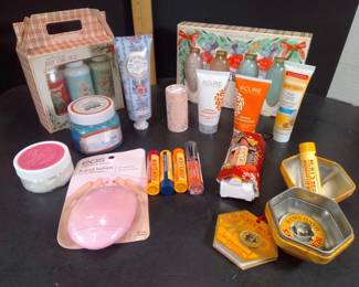 New Name Brand Bath and Beauty Lot Burts Bees Acure EOS Maison de Base and More