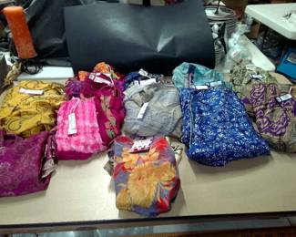 Large Darn Good Yarn Sari Silk Clothing Lot Wrap Skirts, Tunics, Dresses & Boho Textiles