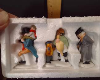Retired Dept 56 Dickens Village Christmas Carol Carolers