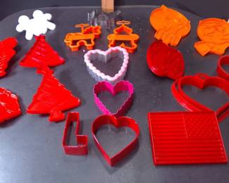 Large Variety Cookie Cutters
