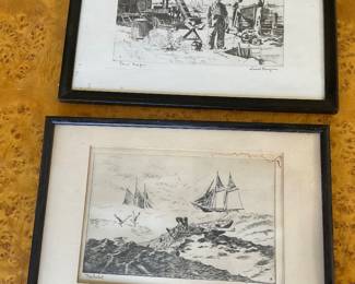 Louis BARRYMORE drawings
