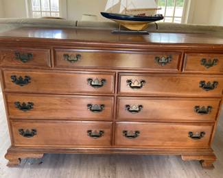 Dresser solid wood $ 75