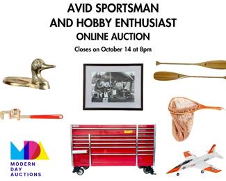 Avid Sportsman and Hobby Enthusiast Online Auction