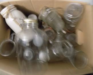 vintage jars