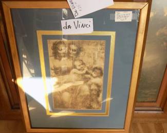 framed print DaVinci
