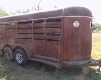 16' cattle trailer 
