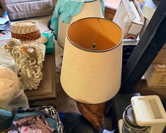 Vintage lamp shade & household decor