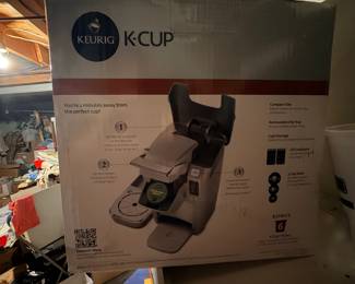 Boxed Keurig K-Cup brewer