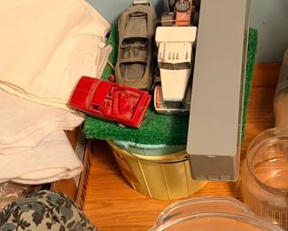 Boxed vintage G.I. Joe vehicles and additional estate inventory