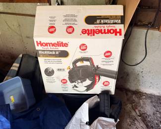 Homelite VacAttack II gas blower/vac - boxed