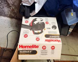 Homelite VacAttack II gas blower/vac - boxed