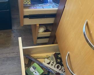 more stuff stuffed in drawers… lol