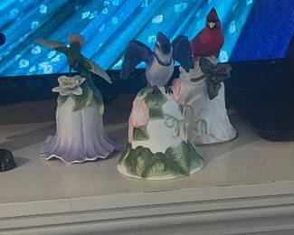 Avon collectible bird bells!