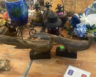 Beautiful pheasants and other items