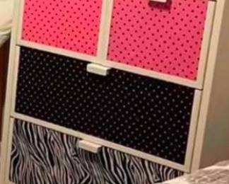metal Ikea chest