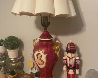 Lamp and other decorative items