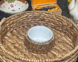 chip and dip holder