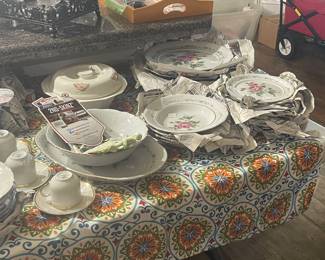 Beautiful vintage place settings