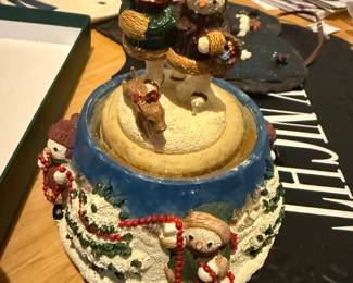 Princess House Snowman w/Movement