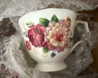 Rose Tea Cup Set