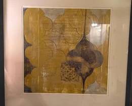Pair Abstract Wall Art