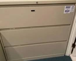 3 Drawer Lateral File Cabinet