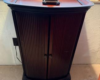 Mahogany side table