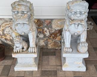 Pair of Foo Dogs