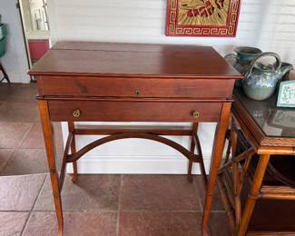 Bombay Mahogany Writing Secretary Desk